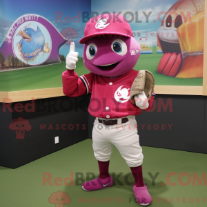 Disfraz de mascota Magenta...