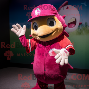 Disfraz de mascota Magenta...