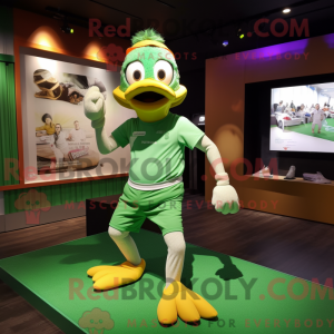 Personaggio mascotte Green...