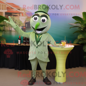 Olive Aglet maskot...
