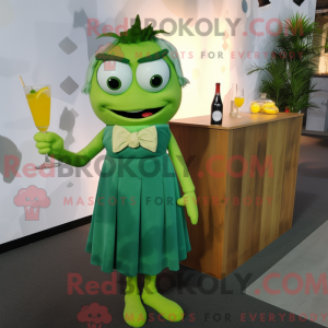 Máscara de Olive Aglet com...