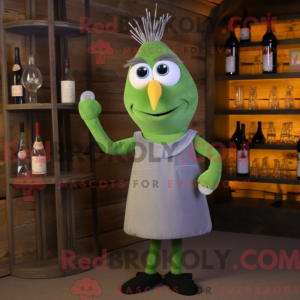 Olive Aglet maskot...