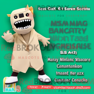 Mascotte de monstre de...