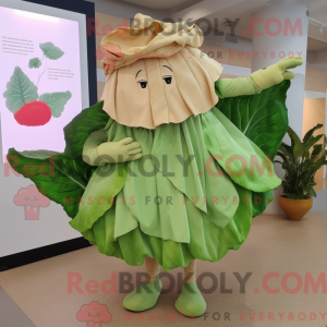 Tan Cabbage Leaf...