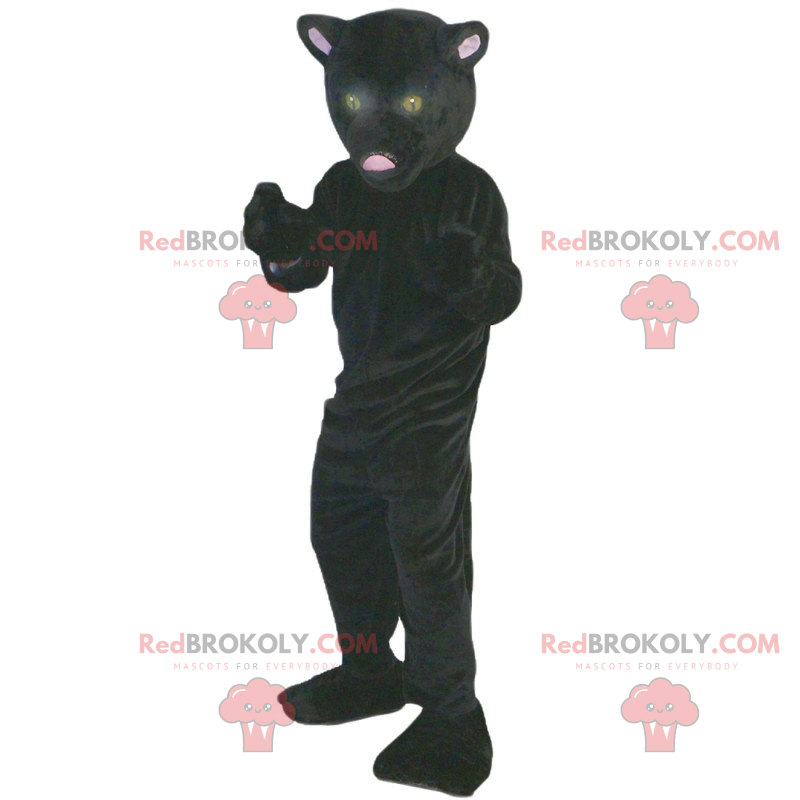 Svart panter maskot - Redbrokoly.com