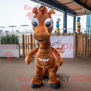 Maskotka Rust Sea Horse w...
