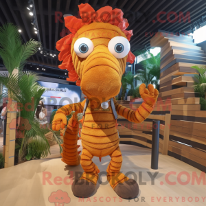Maskotka Rust Sea Horse w...