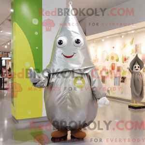 Silver Pear-mascottekostuum...
