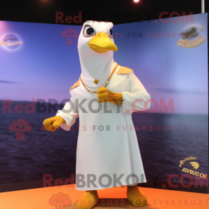 Máscara Gold Seagull com...