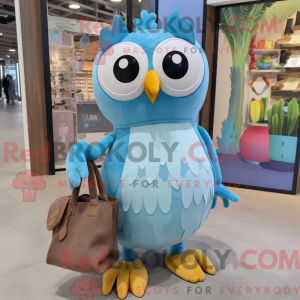 Disfraz de mascota Sky Blue...
