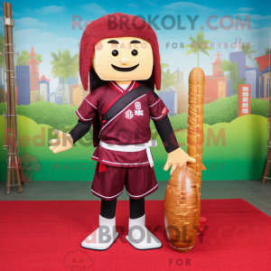 Maroon Pad Thai maskot...