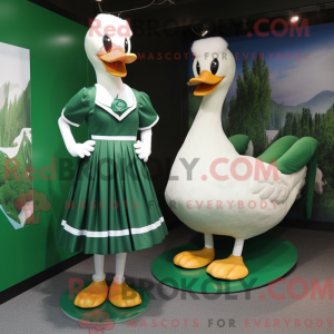 Forest Green Swans mascot...