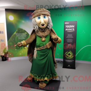 Celtic Harp maskot kostyme...