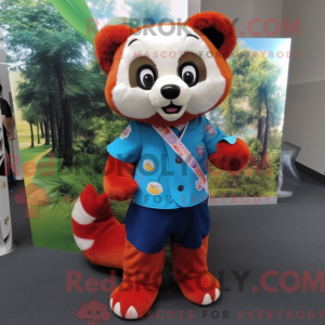 Sky Blue Red Panda...