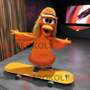 Figura de máscara de skate...