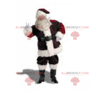 Mascota de santa claus - Redbrokoly.com