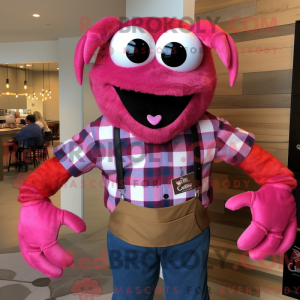 Postava maskota Magenta...