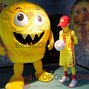 Costume mascotte de Démon...