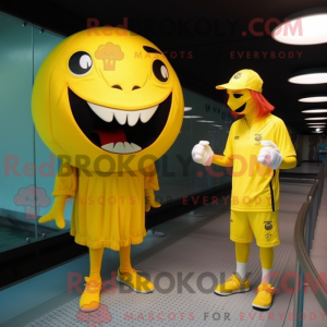 Maskottchenkostüm Gelber...