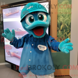 Costume de mascotte de paon...