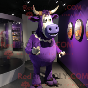Figura de máscara de vaca...