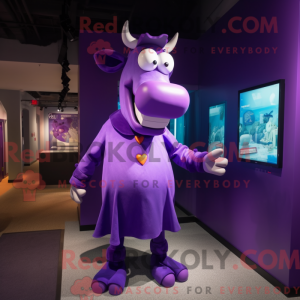 Figura de máscara de vaca...