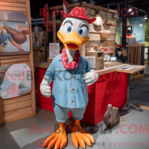 Figura de máscara de pato...