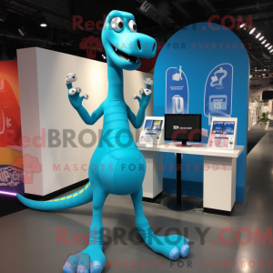 Cyan Brachiosaurus...