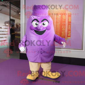 Disfraz de mascota Purple...
