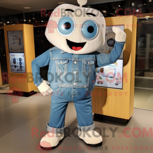 Cream Ice mascot costume...