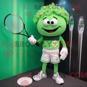 Forest Green Tennis Racket...
