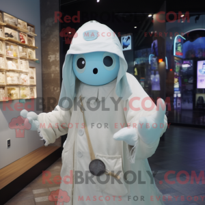 Disfraz de mascota fantasma...