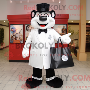 White Bbq Ribs mascot...