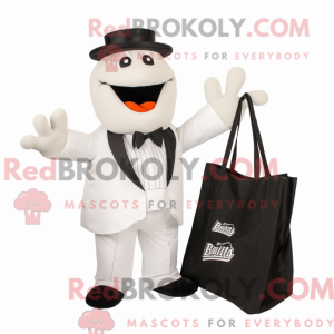 White Bbq Ribs mascot...