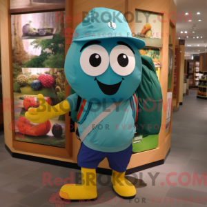 Disfraz de mascota Teal...