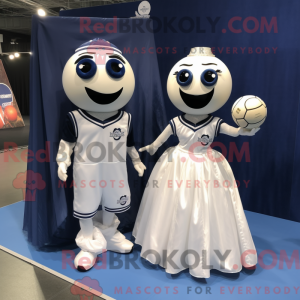 Navy Handball Ball mascot...