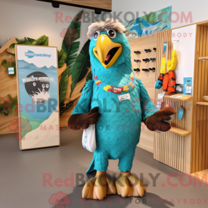 Turkis Haast S Eagle maskot...