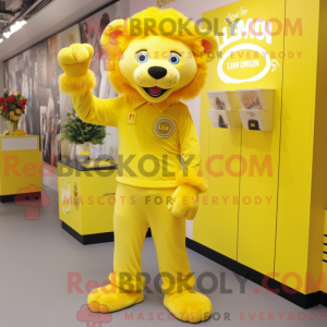 Costume mascotte de Lion...