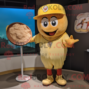Kostýmová postava zlatého...