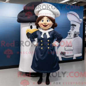 Navy Steak maskotdraktfigur...