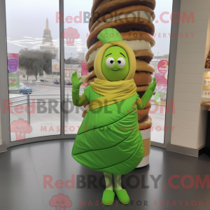 Lime Green Croissant...