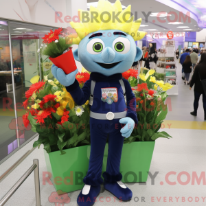 Costume mascotte de bouquet...