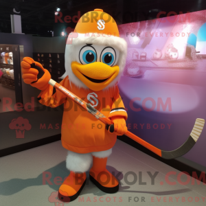 Orangefarbener...