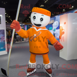 Orange Ice Hockey Stick...