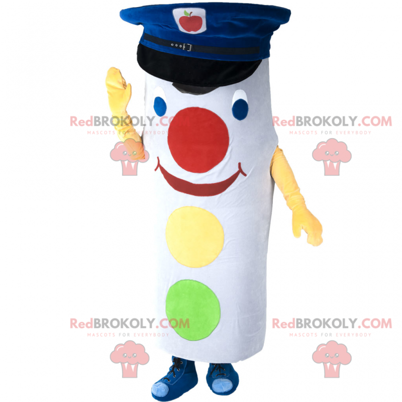 Charakter Maskottchen - Ampel - Redbrokoly.com