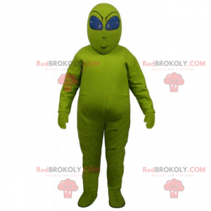 Mascotte de personnage - Alien - Redbrokoly.com