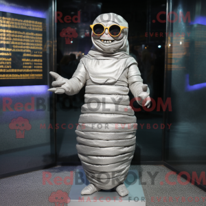 Zilvermummie-mascottekostuu...