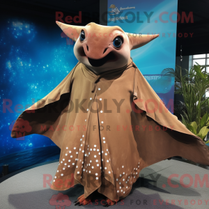Costume de mascotte de raie...