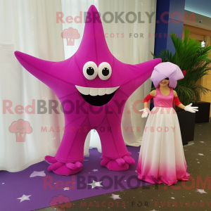 Magenta Starfish mascot...