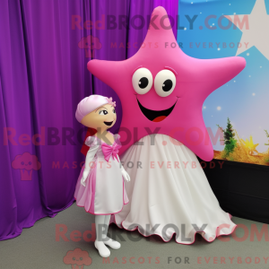Magenta Starfish mascot...